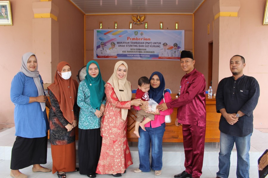 Pemberian Makanan Tambahan: Langkah Nyata Cegah Stunting di Desa Senderak