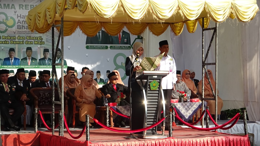Upacara HAB ke-80, Kemenag Inhil Refleksi Perjalanan dan Siapkan ASN Hadapi Tantangan Zaman