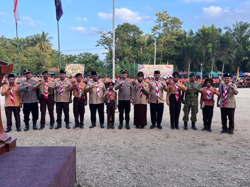 Perkemahan Besar Kwarran Ukui Sukses Digelar, 1.542 Pramuka Semarakkan Hari Jadi Riau dan Hari Pramuka ke-65