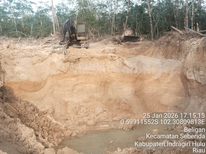 Diduga Milik Oknum Tertentu, Galian C Tanah Krokos di Desa Beligan Bertahun-tahun Beroperasi, Warga Resah