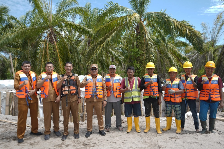 Tanggul Sungai Asahan Diperkuat, Pemkab Asahan Gandeng BWSS I dan Perum Jasa Tirta I