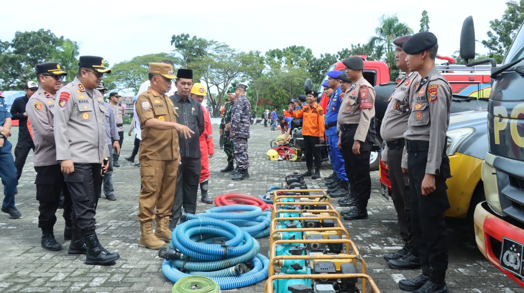 Polres Meranti Tegaskan Kesiapsiagaan Hadapi Cuaca Ekstrem dan Bencana Hidrometeorologi