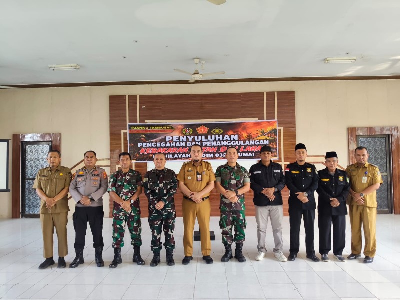 Libatkan Masyarakat dan MPA, Mabes TNI Gencarkan Penyuluhan Karhutla di Dumai Barat