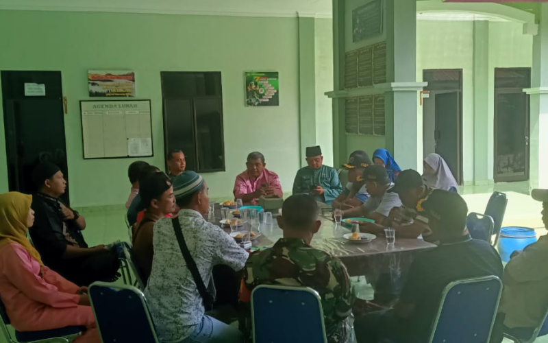 Komsos Babinsa Basilam Baru, Wujud Kepedulian TNI dengan Rakyat