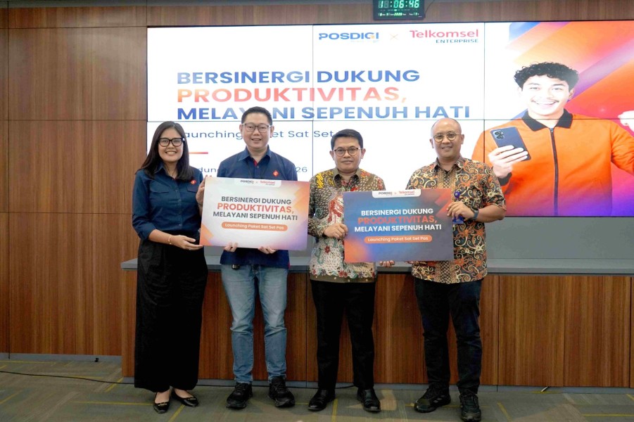 Dukung Aktivitas Layanan Agen Pos, Telkomsel dan PosDigi Luncurkan Paket Sat Set Pos