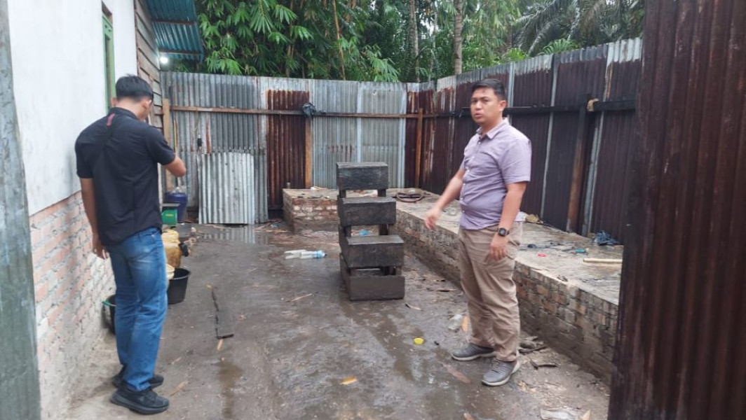 Polsek Tapung Hulu Kampar, Gerebek Gudang Diduga Penampungan BBM Ilegal, Ini Hasilnya?