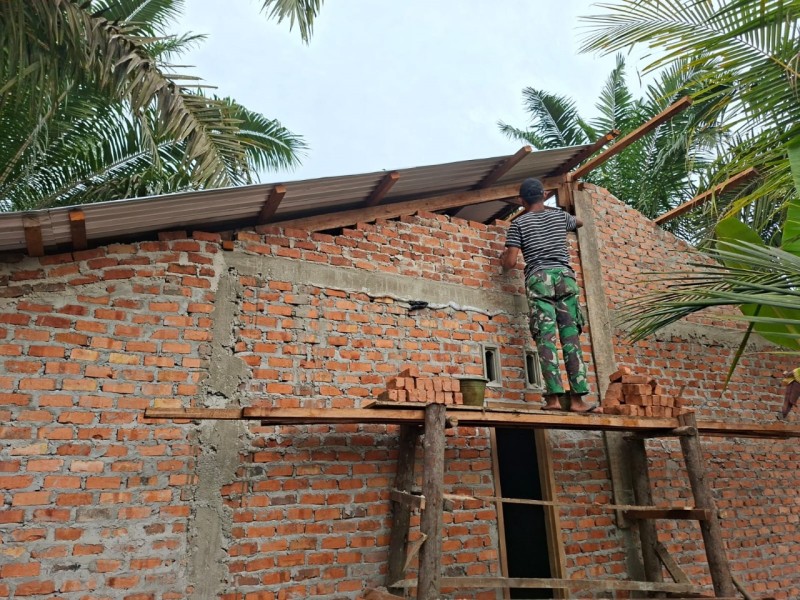 Hari ke-15, Progres TMMD Siak Melesat! RTLH dan MCK Siap Beri Manfaat Nyata
