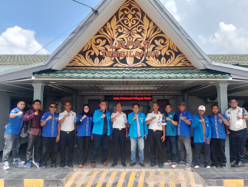 Gandeng Semua Lini, DPD KNPI Inhil Kunjungi Lapas Kelas II A Tembilahan Bahas Peluang Sinergitas Program Kepemudaan dan Pembinaan Warga Binaan