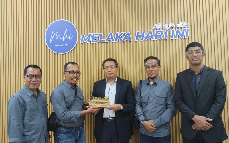MBJ Dumai Kunjungi Melaka Hari Ini, Bahas Peluang Kolaborasi Media Indonesia-Malaysia