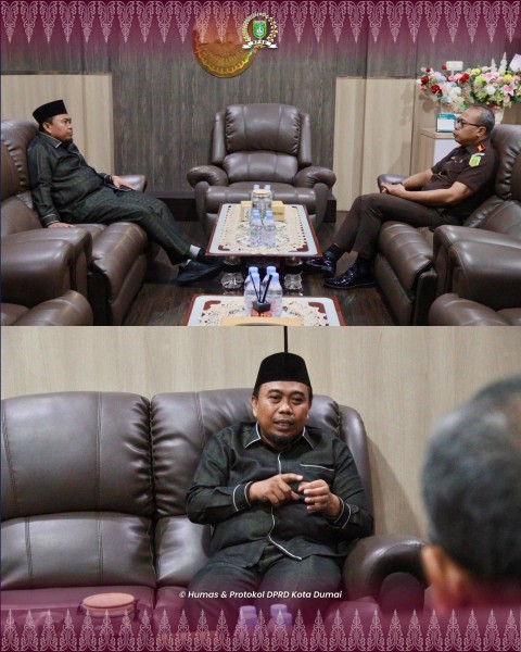 Ketua DPRD Dumai Sambangi Kejari, Perkuat Sinergi Antarinstansi