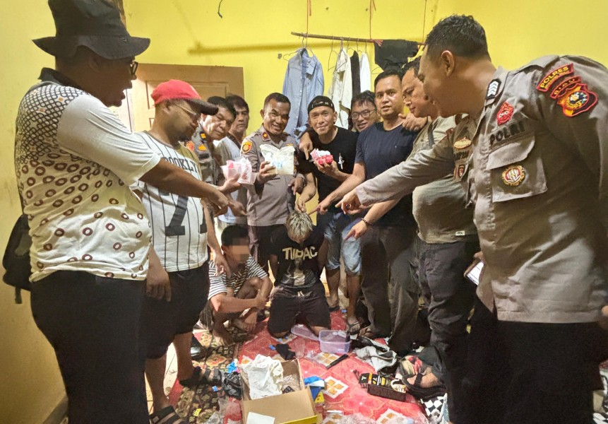 Polsek Pasir Penyu Gulung Dua Jaringan Narkoba Dalam Sehari: Sabu Hampir 1 Kg dan Ratusan Ekstasi 'Minion-Granat' Disita