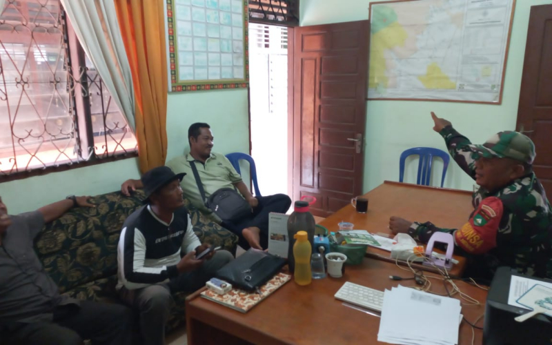 Kodim 0320 Dumai Intensifkan Komsos Babinsa di Kelurahan Bukit Nenas