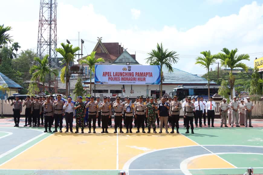 Polres Inhil Resmi Launching Pamapta