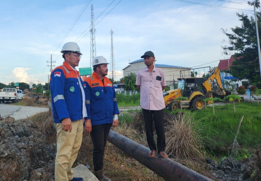 Komitmen, PT BSP Bantu Perbaikan Gorong-gorong Penyebab Banjir di Sabah Auh