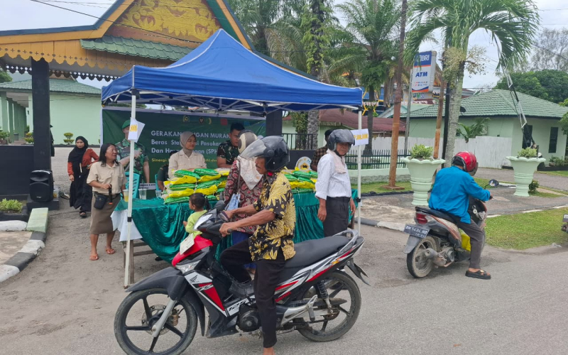 Dandim 0320 Dumai: GPM Wujud Kepedulian TNI dalam Stabilisasi Harga Pangan