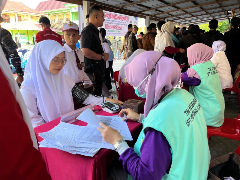 Pemerintah Kabupaten Kepulauan Meranti Resmi Meluncurkan Program Pemeriksaan Kesehatan Gratis untuk Anak Sekolah