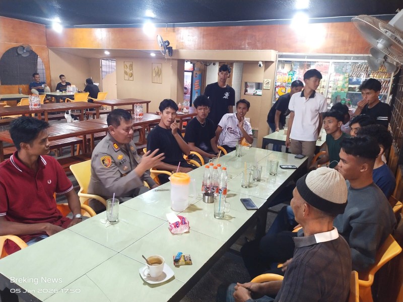 Silaturahmi & Apresiasi, Tim Voli Kota Pariaman Sowan ke Polsek Kampar, Kapolsek: Jalin Kemitraan, Junjung Tinggi Sportivitas'!