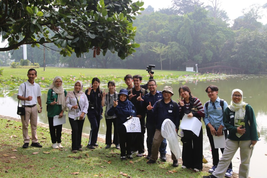 Belantara Foundation Ajak Generasi Muda Jepang Belajar Konservasi di Kebun Raya Bogor