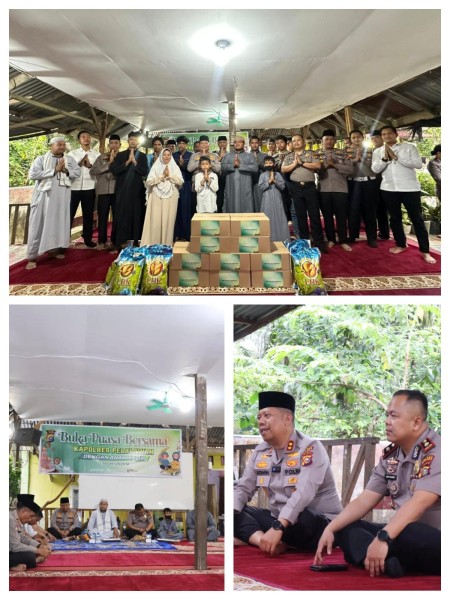 Kapolres Pelalawan Berbagi di Panti Asuhan Yayasan Salsabila