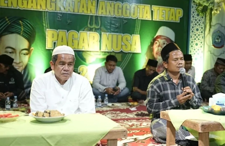 82 Santri Pagar Nusa Inhu Dibaiat di Ponpes Nurul Hikmah