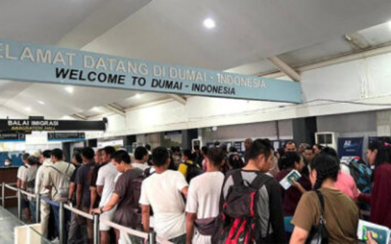 131 PMI Bermasalah Hukum di Malaysia Dipulangkan Lewat Pelabuhan Dumai