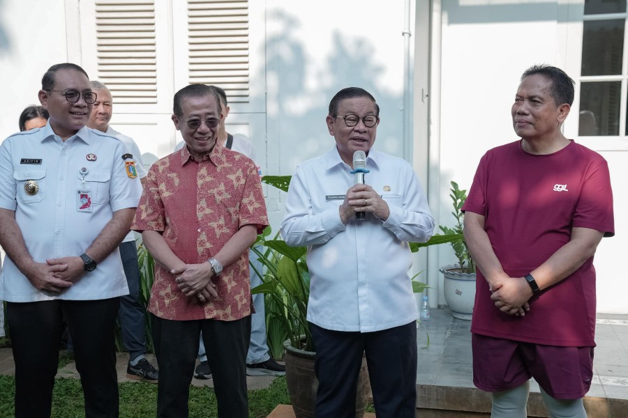 Halalbihalal di Menteng, Pramono Ajak Warga Jakarta Jaga Toleransi dan Kebersamaan
