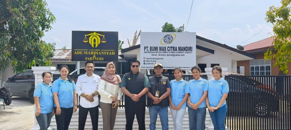 BP3MI Riau Tinjau PT Bumi Mas Citra Mandiri Dumai, Pastikan Penempatan PMI Sesuai Prosedur