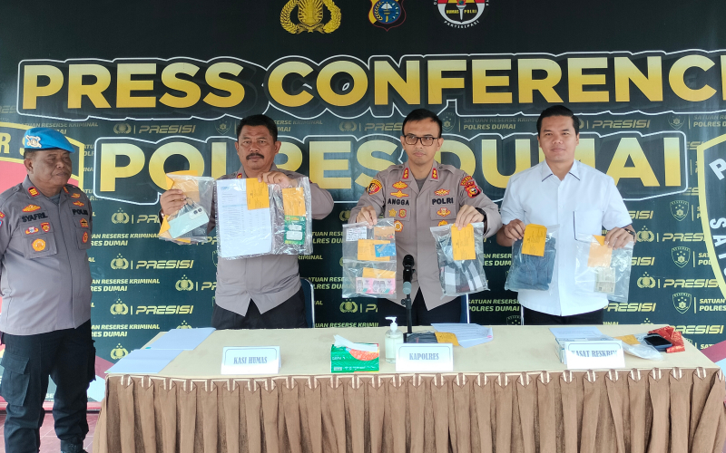 Polres Dumai Ungkap Kasus Penipuan ATM dengan Modus Ganjal Kartu, Pelaku Mantan Teknisi