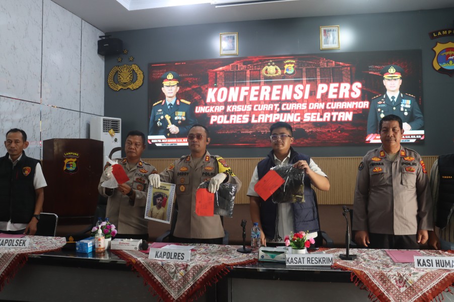 Diburu Polisi, 2 Pelaku Curanmor di Kalianda Akhirnya Ditangkap
