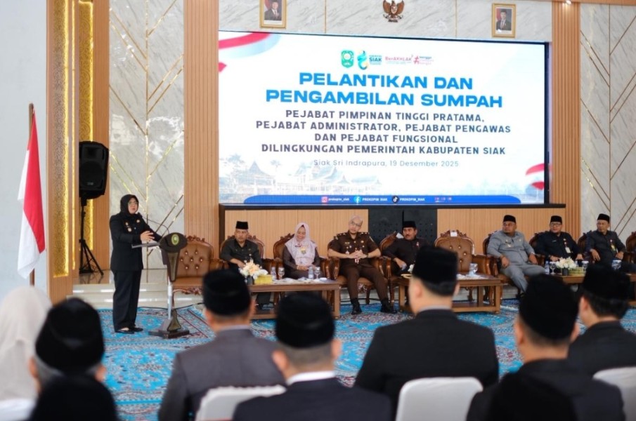Gebrakan Bupati Siak, Rekrut Jaksa Jadi Kabag Hukum, ULP Berganti Tanpa Demosi