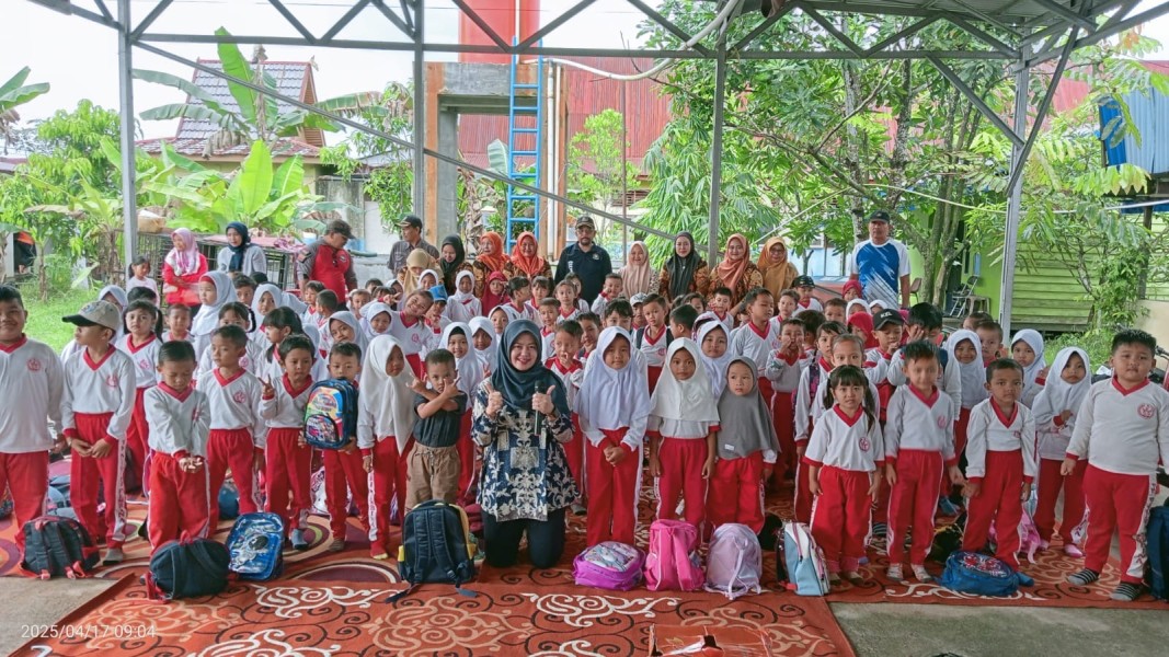Dukung Kota Layak Anak, Damkar Inhil Edukasi Anak TK soal Keselamatan