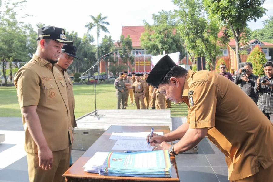 Pimpin Sertijab Eselon II, Wako Agung Sebut Ada Pejabat tak Ikhlas Dirotasi