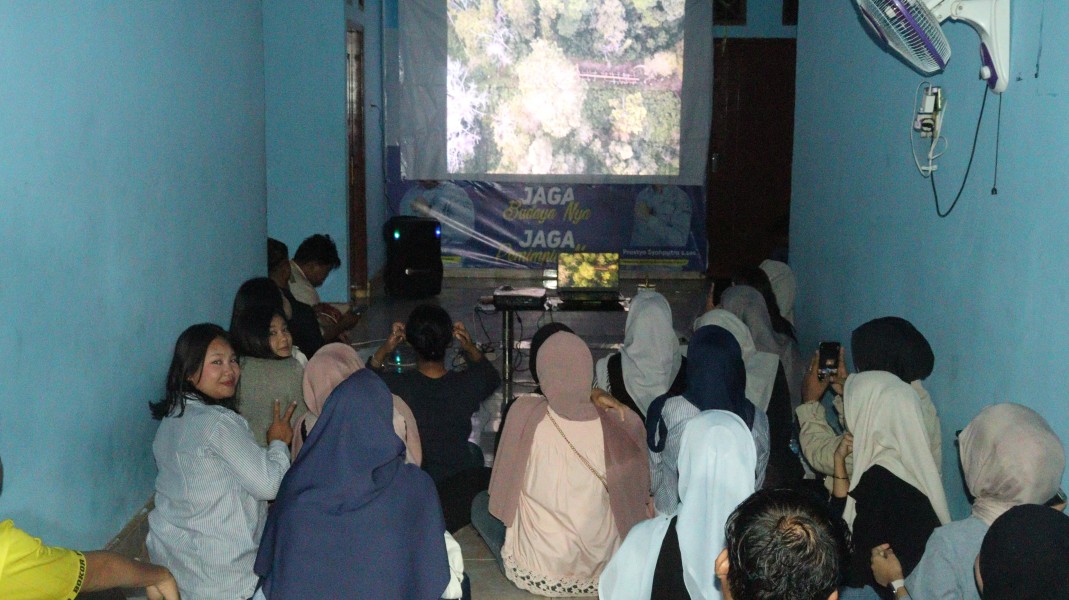 BEM Universitas Hang Tuah Pekanbaru Gelar Nobar Film Dokumenter Pesta Babi