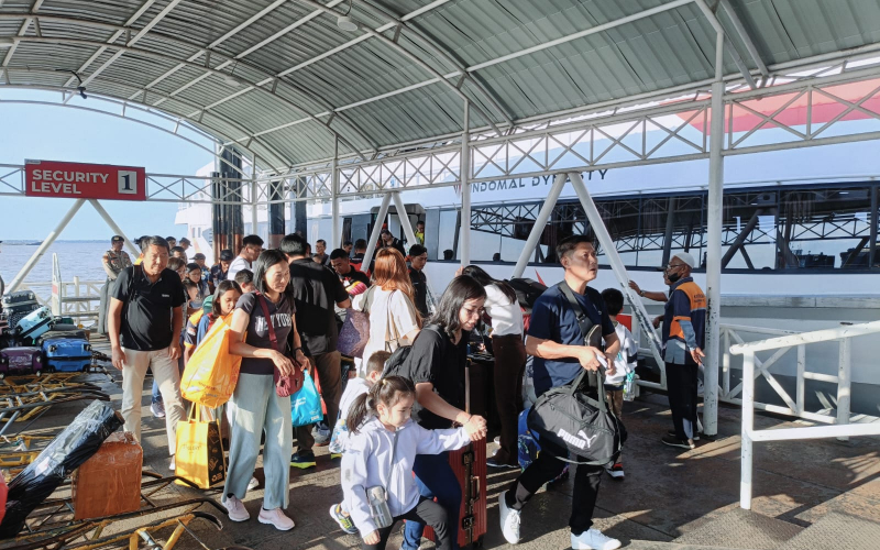 Tahun ini, Kapal Penumpang Pelindo Dumai Capai 312 Kunjungan