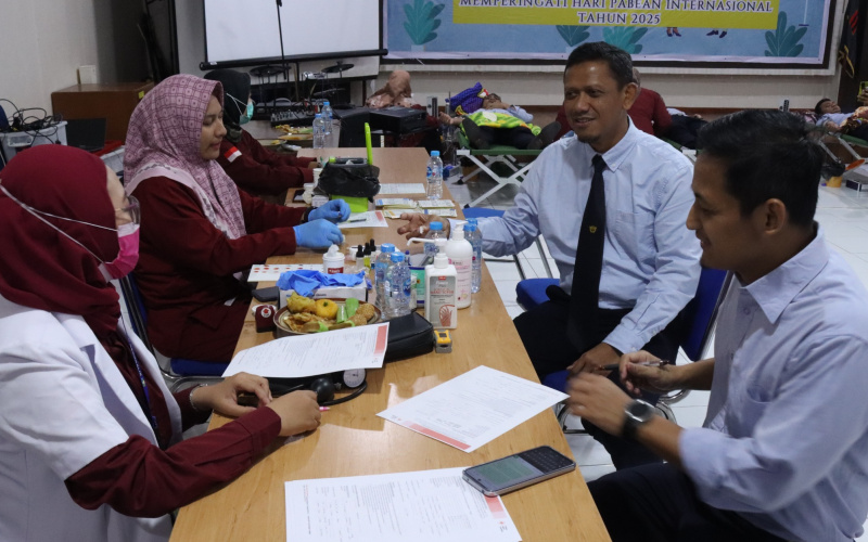 Peringati Hari Pabean Internasional, Bea Cukai Bengkalis Gelar Donor Darah