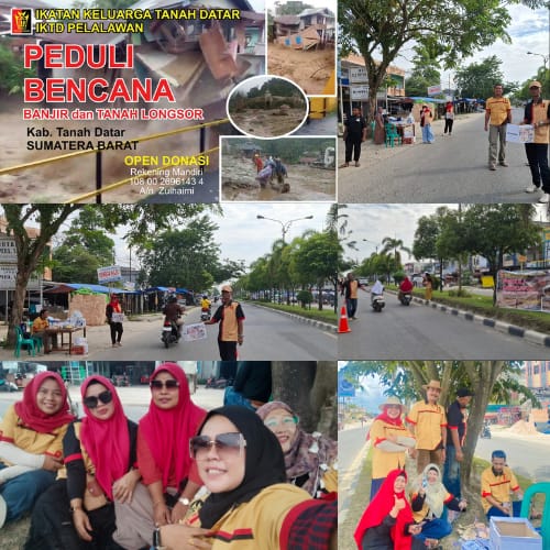 IKTD Pelalawan Turun ke Jalan: Dari Rantau, Cinta Pulang Menyusuri Ranah Minang yang Berduka