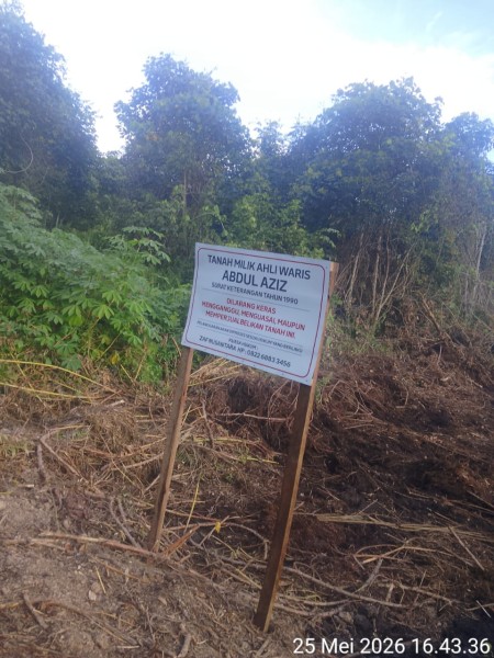 5 Bulan Laporan Masuk, Proses Sengketa Tanah di Desa Kuala Sebatu Belum Juga Berjalan