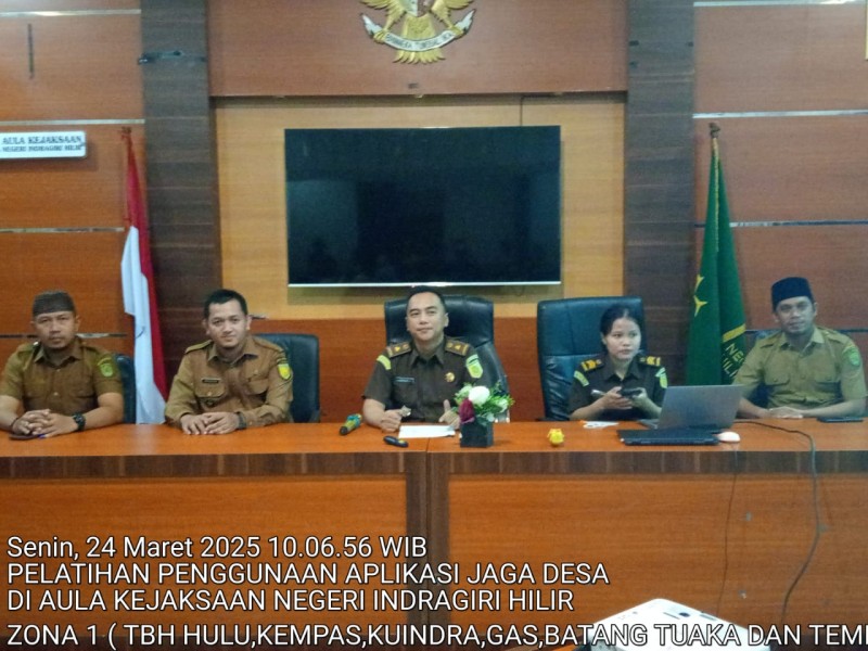 Kades Sungai Intan Ikuti Pelatihan Penggunaan Aplikasi Jaga Desa
