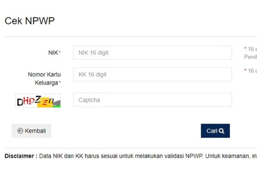 Bisa Menggunakan Ponsel, 3 Cara Cek NPWP Online dengan NIK 2026