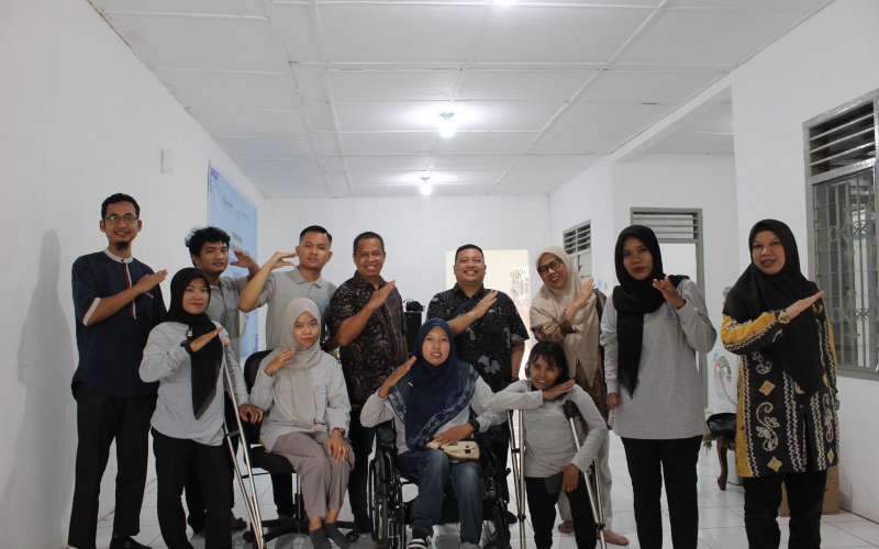 Pelindo Regional 1 Kunjungi Rumah Difabel