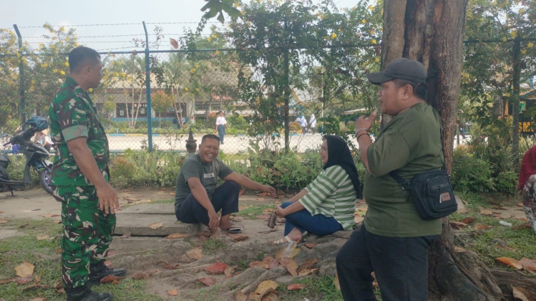 Koramil 01/Dumai Bersama PHR Tingkatkan Pengawasan Jalur Pipa Minyak di Bukit Kapur