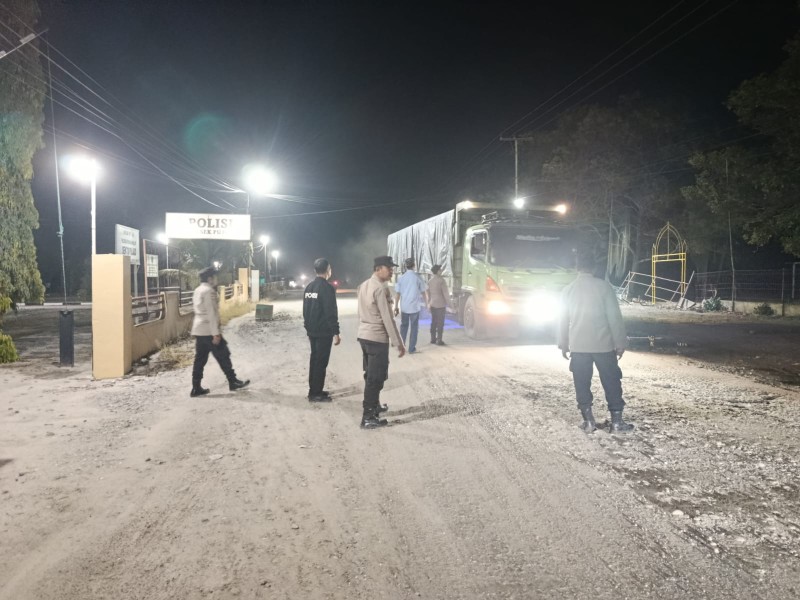 Malam Minggu, Polsek Pujud Sisir Titik Rawan, C3 hingga Narkoba Jadi Target Operasi