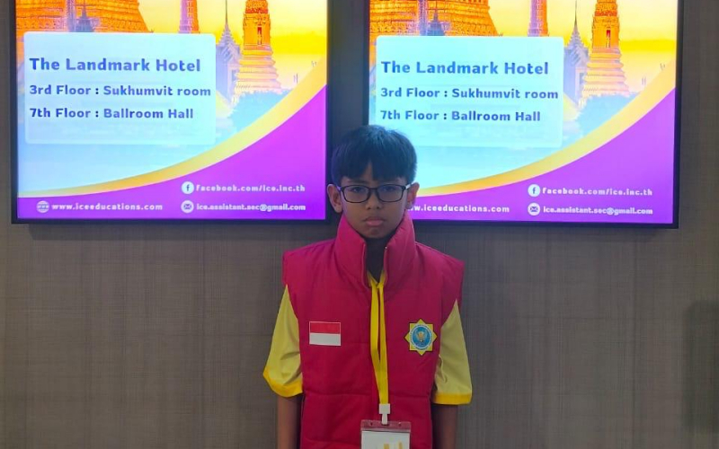 Banggakan Indonesia, Siswa SD Binsus Dumai Raih Mendali Perunggu Lomba Sains Internasional