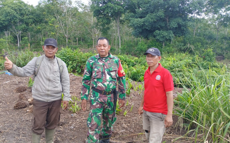 Letkol Inf Ronald Manurung Instruksikan Personel Tingkatkan Kewaspadaan Terhadap Karhutla