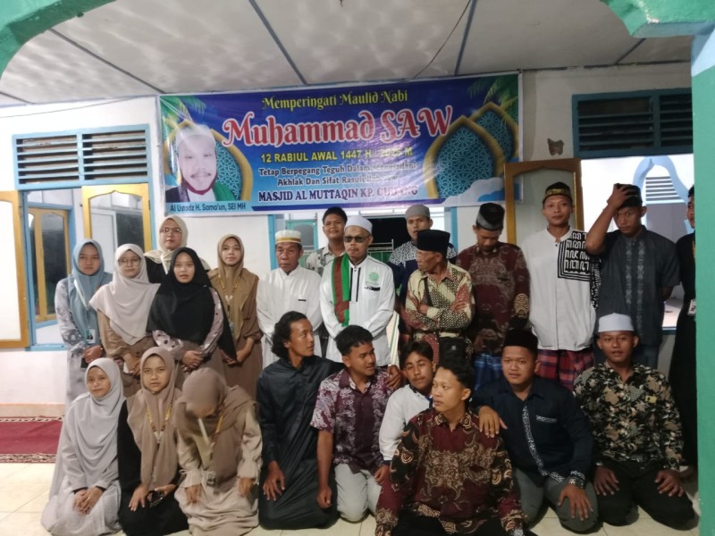 Maulid Nabi Muhammad SAW 1447 H, Warga Minas Timur Meriahkan Dengan Doa dan Shalawat