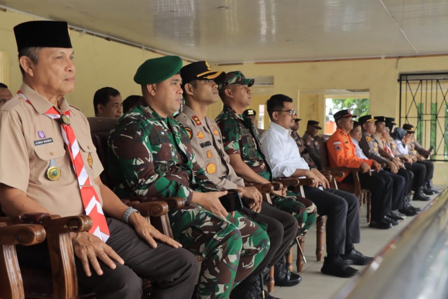 Apel Gelar Pasukan Kesiapsiagaan Kebakaran Hutan dan Lahan Kabupaten Kampar:  Komitmen Bersama Cegah Bencana