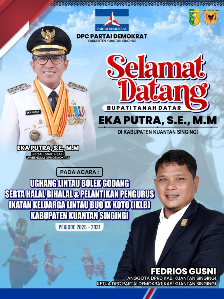 Ughang Lintau Bolek Godang di Kuansing Dihadiri Bupati Tanah Datar.