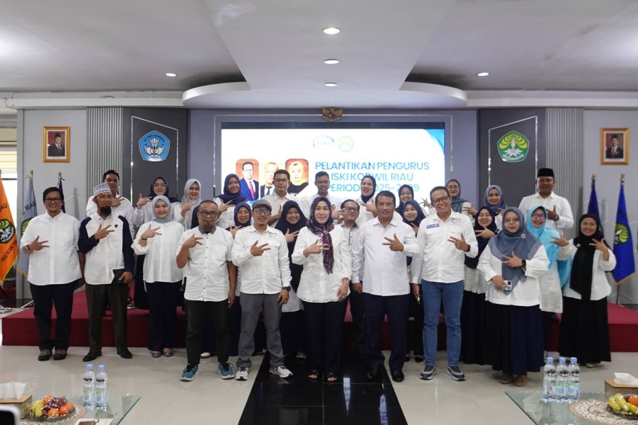Pelantikan Pengurus ISKI Korwil Riau Periode 2026–2029 Resmi Digelar di Universitas Riau