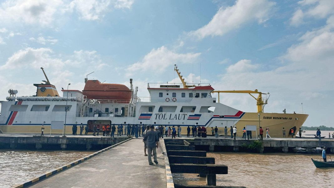 KM Sabuk Nusantara 110, Jadwal dan Tarif Rute Guntung-Kijang