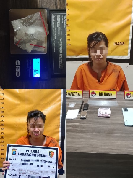 Pengedar Narkoba Wanita Dibekuk, Shabu dan Ekstasi Diamankan Polisi